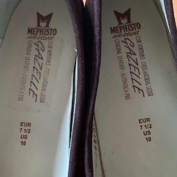 Mephisto Gazelle Suede Ballet Flats 10 - Picture 5 of 10